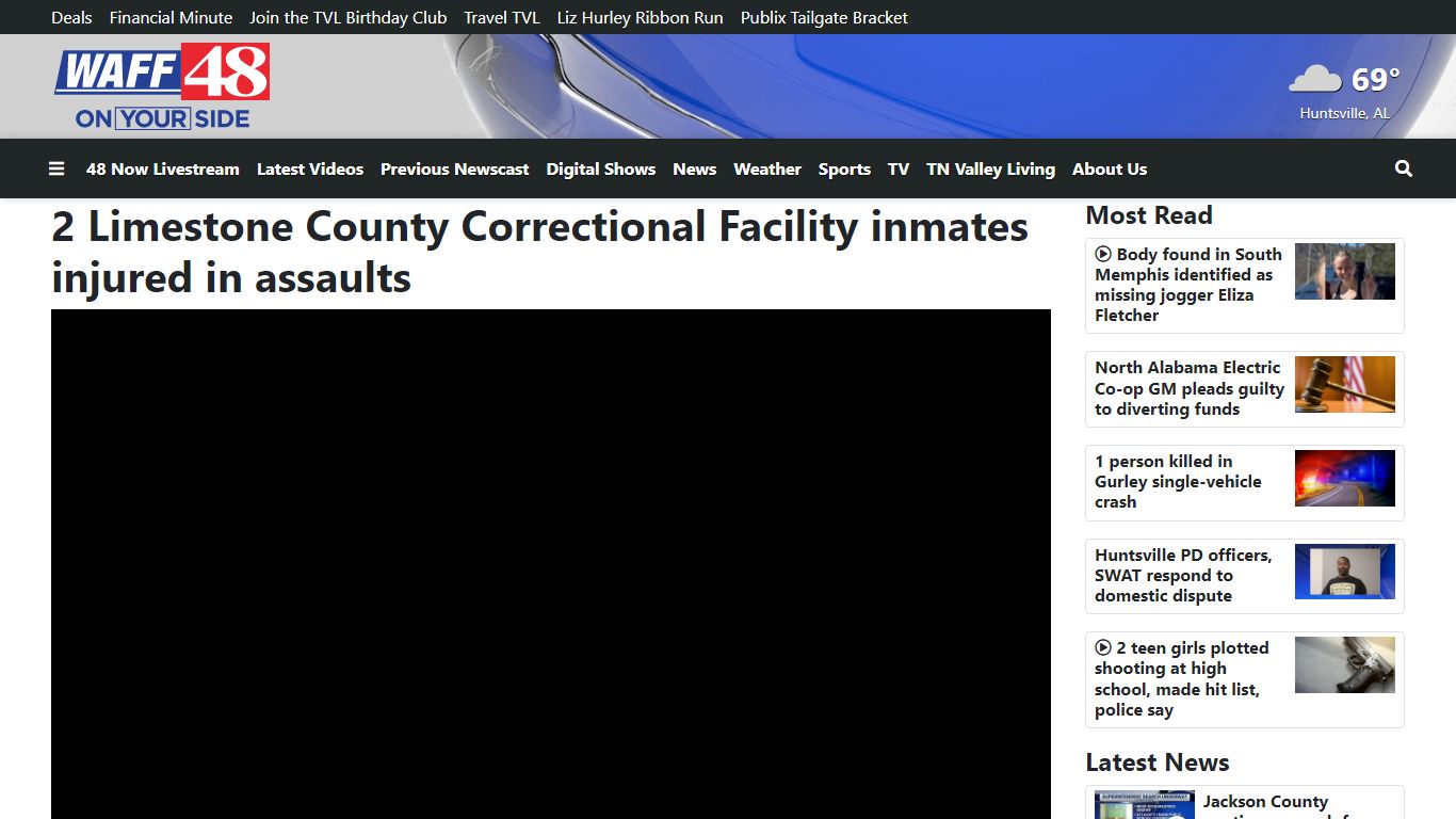 2 Limestone County Correctional Facility inmates injured in assaults